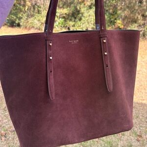 NWT! Kate Spade Do It All Suede Tote